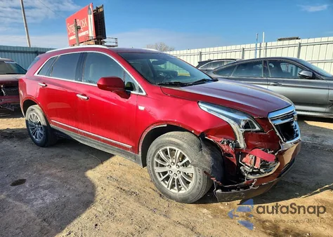 2017 Cadillac Xt5 Luxury z USA, uszkodzony, nr VIN 1GYKNBRS4HZ136630